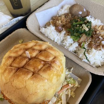 Bopomofo Cafe - Taiwanese chicken sandwich & mama's rice - Bubble Tea Near Me - San Gabriel, California
