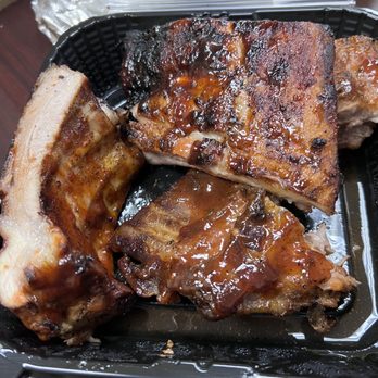 Funburger - Half a rack of Baby Back Ribs Half - Burgers Near Me - Valencia, California Funburger - Half a rack of Baby Back Ribs Half - Burgers Near Me - Valencia, California