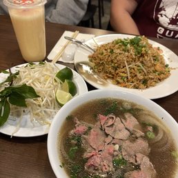 C3 Fried Rice and P15 Pho C3 Fried Rice and P15 Pho
