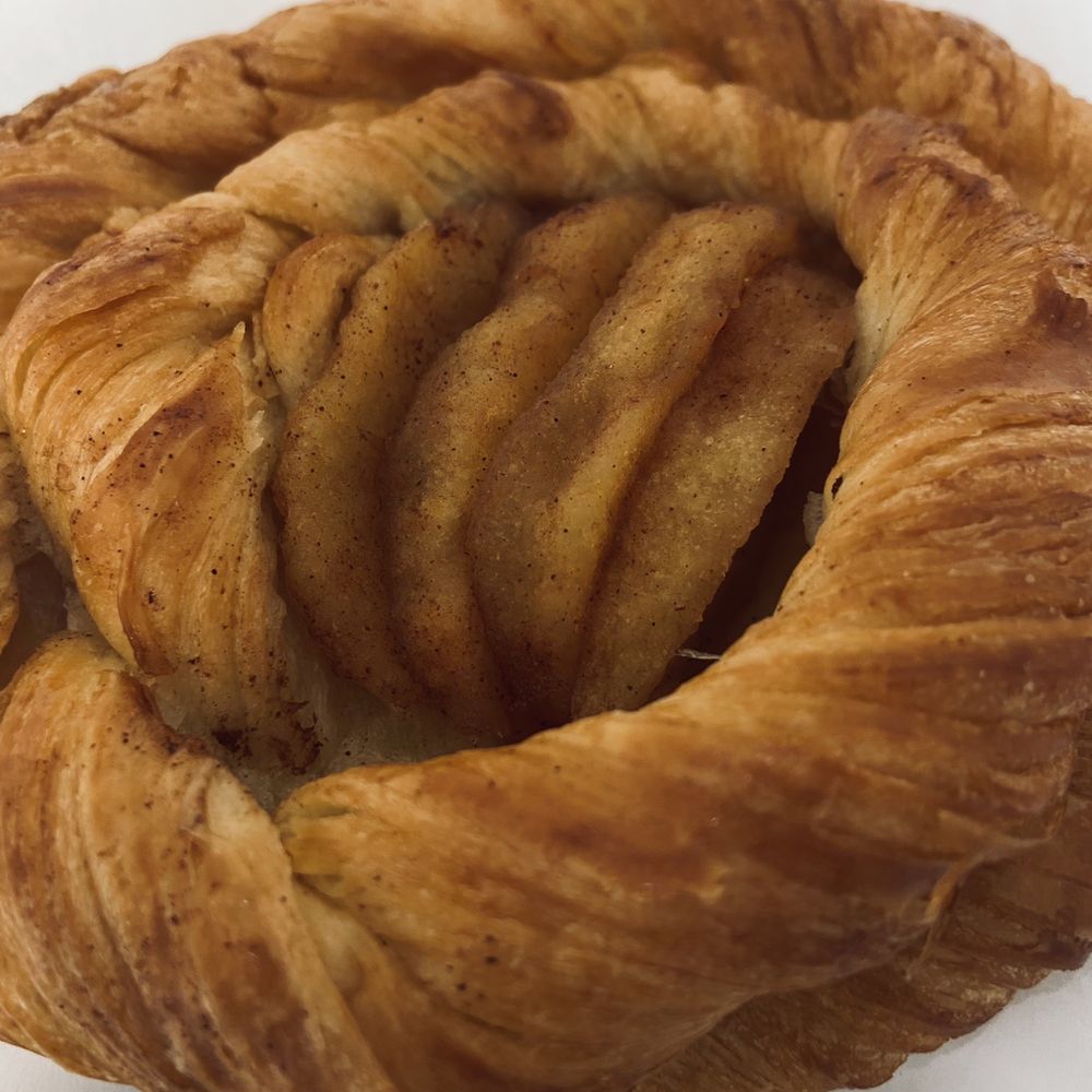 Flat White Coffee - apple danish pastry - Cafes Near Me - Cypress, California Flat White Coffee - apple danish pastry - Cafes Near Me - Cypress, California