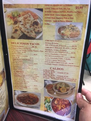 Menu photo 4 Theresitas Mexican Restaurant Mission, TX Menu photo 4 Theresitas Mexican Restaurant Mission, TX