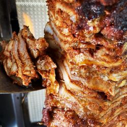Mestizo Brew Cantina - Al pastor on the trompo