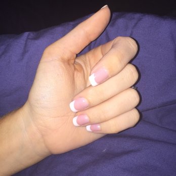 Bartow Nails & Spa - Powder French manicure on real nails - Nail Salons Near Me - Cartersville, Georgia Bartow Nails & Spa - Powder French manicure on real nails - Nail Salons Near Me - Cartersville, Georgia