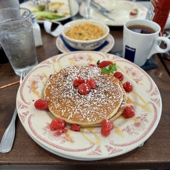 Eggstasy - Raspberry White Chocolate Pancakes - Breakfast & Brunch Near Me - Scottsdale, Arizona
