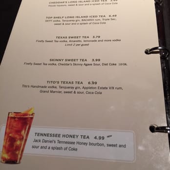 Cheddar's Scratch Kitchen - Signature Teas - American Near Me - Amarillo, Texas