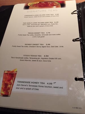 Menu photo 1 Cheddar's Scratch Kitchen Amarillo, TX