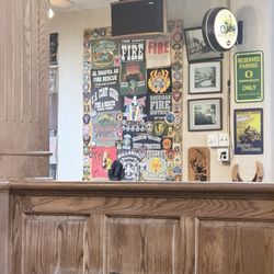 The Firehouse Restaurant - Behind the bar