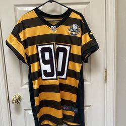 Sew Much More - Jersey I took here in the past to make sleeves shorter & add elastic to sleeves. No before picture unfortunately. Amazing work!