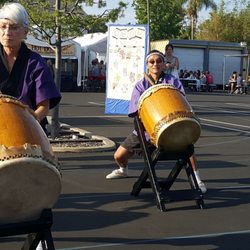Japanese Cultural Center - 2018 On in festival taiko performance.