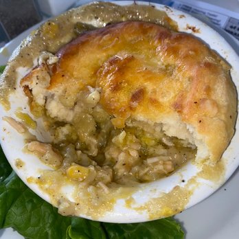 Grumpy's Restaurant - The photo does not do the Chicken Pot Pie justice - Breakfast & Brunch Near Me - St. Johns, Florida