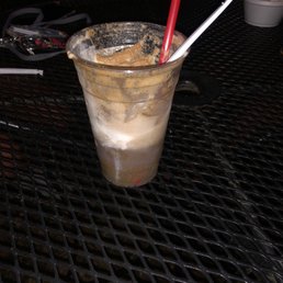 Cherry coke float