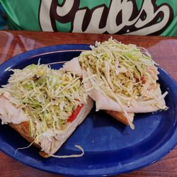 Turkey hoagie: lots of turkey, delicious