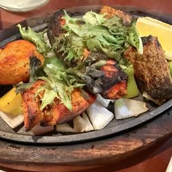 Sherpa House - Sherpa Mixed Grill (chicken, salmon, lamb)