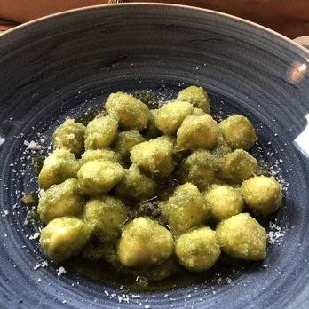 Osteria Risi Co - Potatoe gnocchi with pesto sauce - Italian Near Me - Bergamo, BG