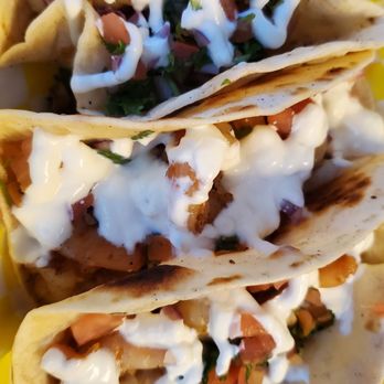 Socu - three shrimp tacos - Food Trucks Near Me