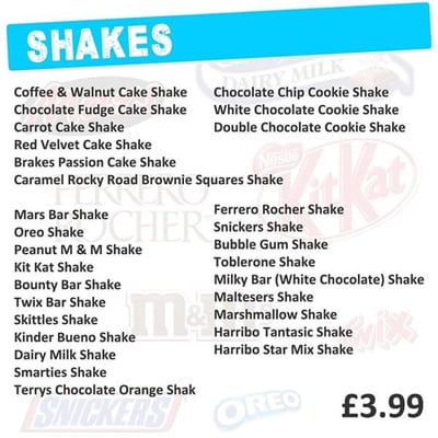 Menu photo 1 WrapAway Manchester, XGM Menu photo 1 WrapAway Manchester, XGM