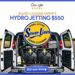 Sewer Lines - HYDRO JETTER