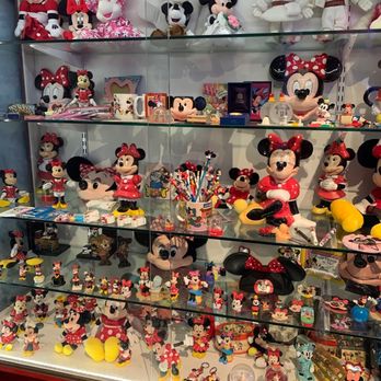 Miami Children's Museum - Mickey Mouse collection by the elevator on second floor. - Children's Museums Near Me - Miami, Florida