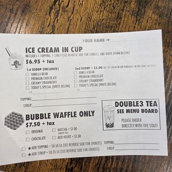 Double Three - Ice Cream & Frozen Yogurt Near Me - Kailua, Hawaii Double Three - Ice Cream & Frozen Yogurt Near Me - Kailua, Hawaii
