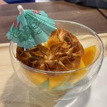 Zab Bite - Mango sticky rice parfait ($13.00) - Thai Near Me - Vancouver, British Columbia Zab Bite - Mango sticky rice parfait ($13.00) - Thai Near Me - Vancouver, British Columbia