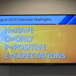 Piedmont Cancer Institute - Newnan - Another board in the lobby