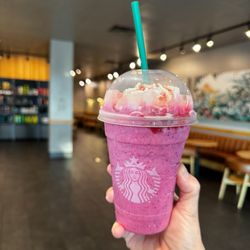 Starbucks - Barbie frapp. Via secret menu online
