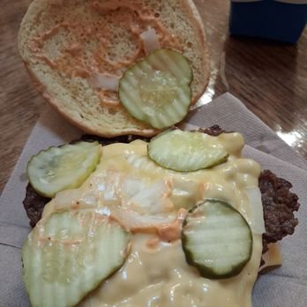 Sonic Drive-In - Sonic double smashburger. Lot of cheese and good pickles. Burger was small for a double. - Ice Cream & Frozen Yogurt Near Me - Las Cruces, New Mexico Sonic Drive-In - Sonic double smashburger. Lot of cheese and good pickles. Burger was small for a double. - Ice Cream & Frozen Yogurt Near Me - Las Cruces, New Mexico