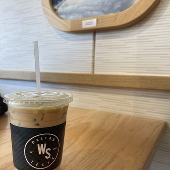 Window Seat Coffee - Mardi Gras latte - Coffee & Tea Near Me - Dallas, Texas Window Seat Coffee - Mardi Gras latte - Coffee & Tea Near Me - Dallas, Texas
