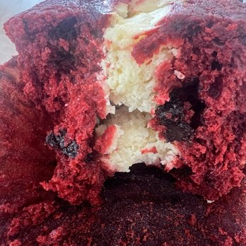 Beans & Brews Coffee House - Red velvet cheesecake muffin - Coffee & Tea Near Me - Richmond, Texas