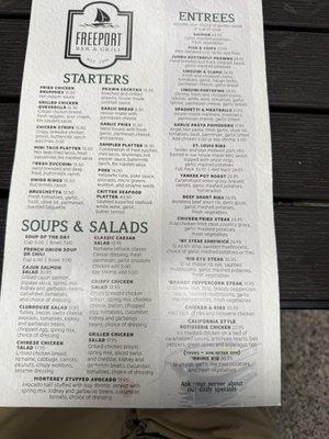Menu photo 3 Freeport Bar & Grill Sacramento, CA Menu photo 3 Freeport Bar & Grill Sacramento, CA