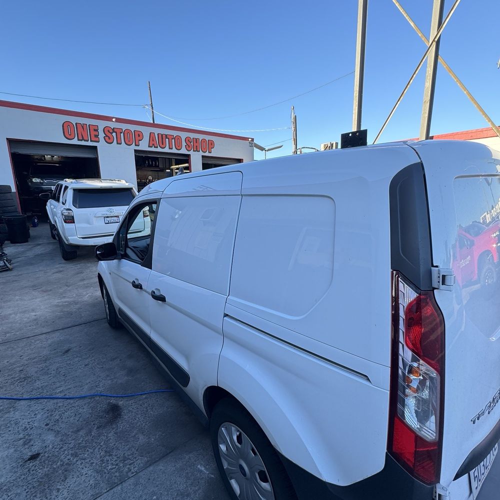 One Stop Auto Shop - My Car being worked on at ONE STOP AUTO SHOP - Tires Near Me - Lemon Grove, California
