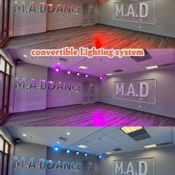 M.A.D Dance & Music - Convertible Lighting system