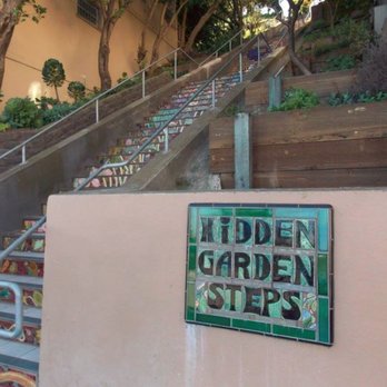 Hidden Garden Steps - Public Art Near Me - San Francisco, California Hidden Garden Steps - Public Art Near Me - San Francisco, California