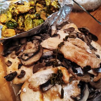 Loaf Me Tender - Chicken in mushroom au jus - Caterers Near Me
