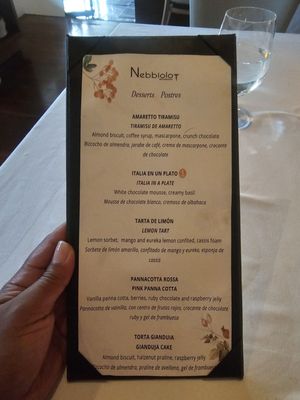 Menu photo 1 Nebbiolo Ristorante Cancún, ROO Menu photo 1 Nebbiolo Ristorante Cancún, ROO