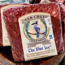 Macey's Food & Drug - Blue cheese with juniper - yum!