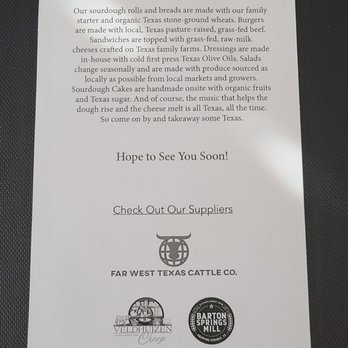 Bock Burger Takeaway - Menu back. Dec 2022. - Burgers Near Me - Alpine, Texas Bock Burger Takeaway - Menu back. Dec 2022. - Burgers Near Me - Alpine, Texas