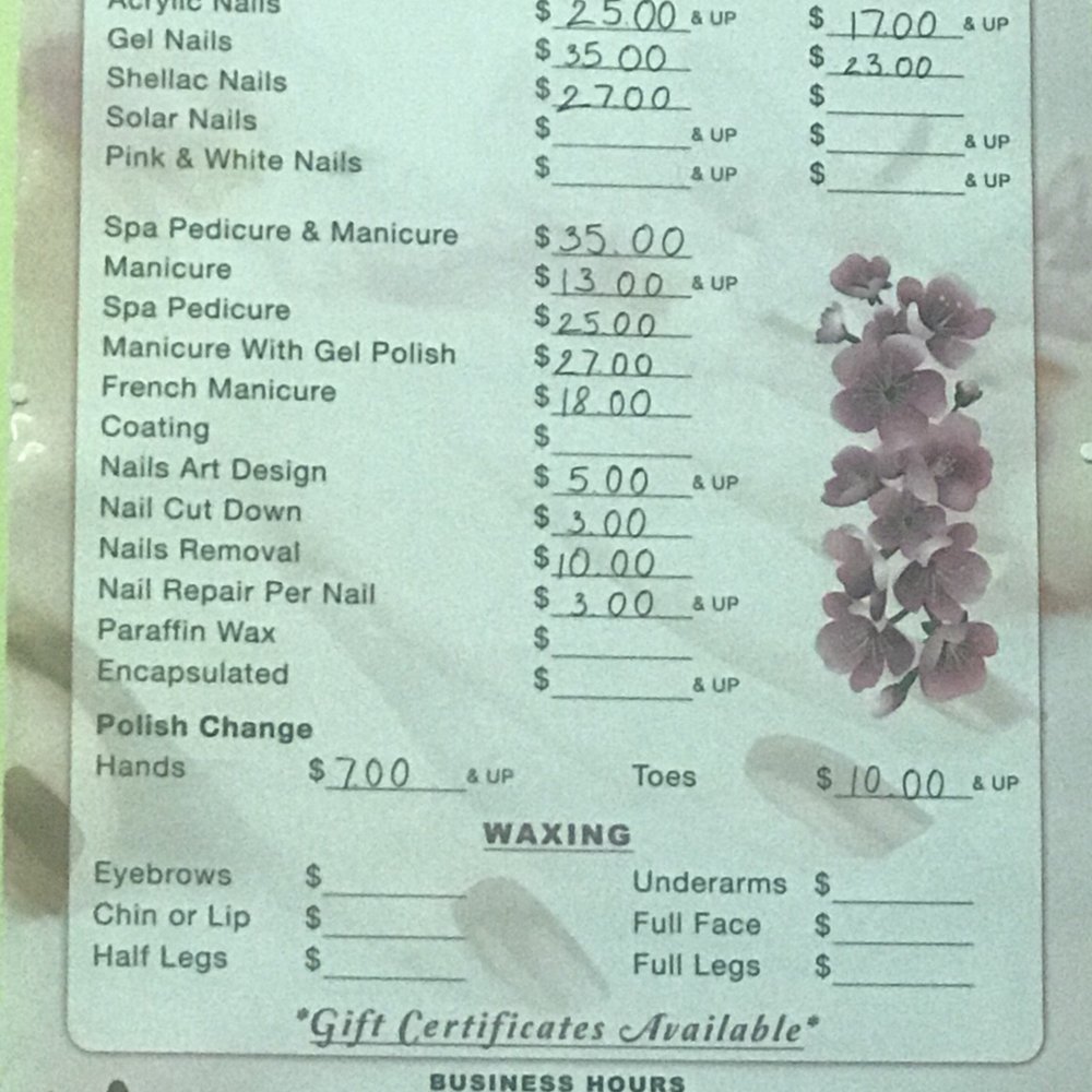 Price list as of 1/6/18 Price list as of 1/6/18