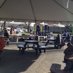 Seating area at Hardywood Richmond Seating area at Hardywood Richmond