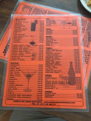 Menu photo 1 Napoles Autlán de Navarro, JAL