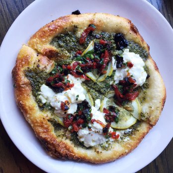 AOC - Focaccia pesto & goat cheese - Cocktail Bars Near Me - Los Angeles, California