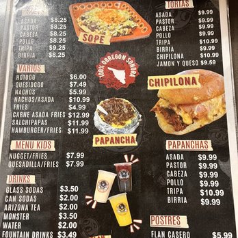 Taqueria Obson - Menu - Mexican Near Me - Guadalupe, Arizona Taqueria Obson - Menu - Mexican Near Me - Guadalupe, Arizona