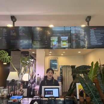Boba Lush - Register with menu and very helpful staff member - Bubble Tea Near Me - Murphy, Texas