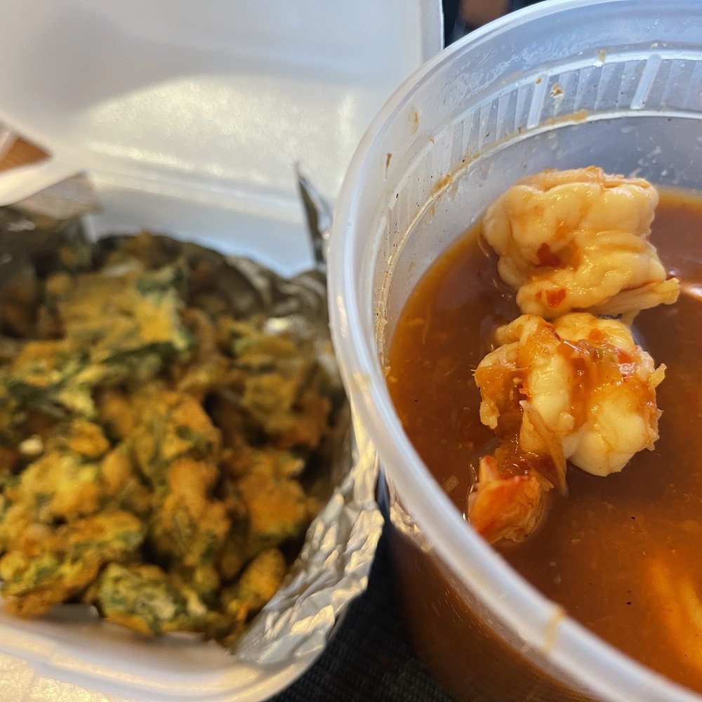 Spice Thai Cafe - Cha-om Yellow curry with shrimp - Thai Near Me - Allen, Texas