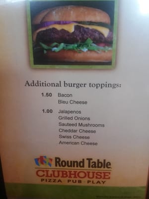 Menu photo 3 Round Table Pizza Rocklin, CA