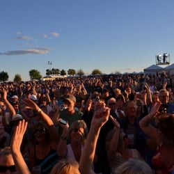 The Good Life Festival - Huey Lewis fans at The Good Life Festival