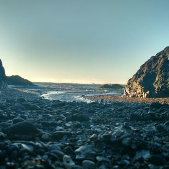 Glass Beach - Glass beach at dusk - Beaches Near Me Glass Beach - Glass beach at dusk - Beaches Near Me