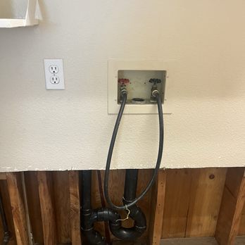 Trusted Water Systems - Laundry Box Replacement (Before) - Water Heater Installation/Repair Near Me - Chula Vista, California