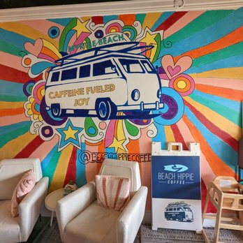 Beach Hippie Coffee - Cute wall mural - Coffee & Tea Near Me - Myrtle Beach, South Carolina Beach Hippie Coffee - Cute wall mural - Coffee & Tea Near Me - Myrtle Beach, South Carolina