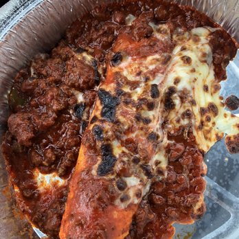 Taqueria Del Sol - Brisket Enchilada with Red Chili Sauce - Tacos Near Me - Chamblee, Georgia